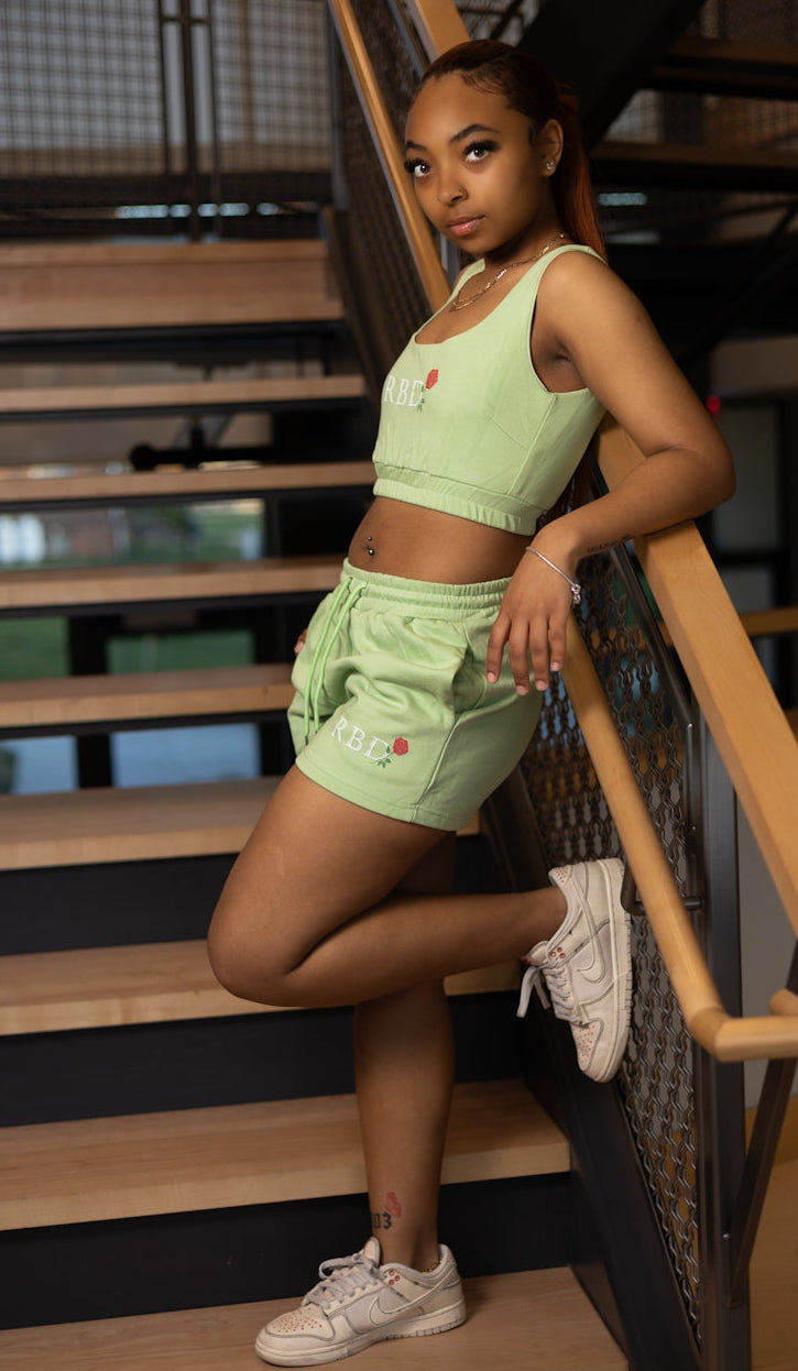 Crop Top Short Set
